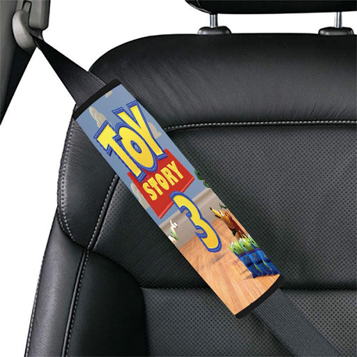 look at the toy story 3 guys Car seat belt cover - Grovycase