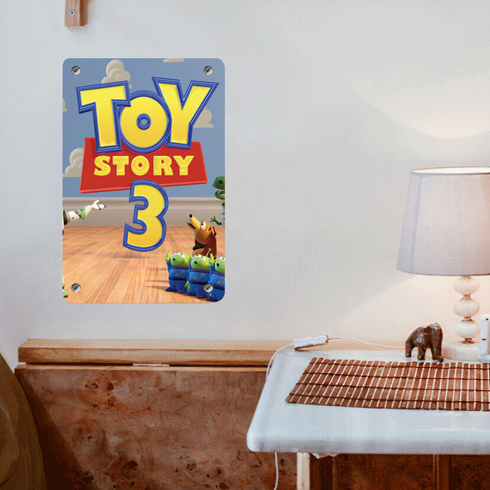 look at the toy story 3 guys Poster Metal print wall art