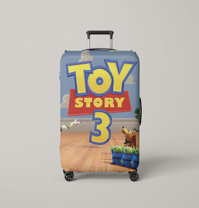 look at the toy story 3 guys Luggage Covers | Suitcase