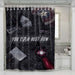 you can rest now iron man shower curtains