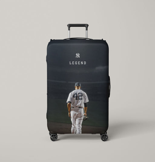 mariano rivera legend yankees Luggage Covers | Suitcase