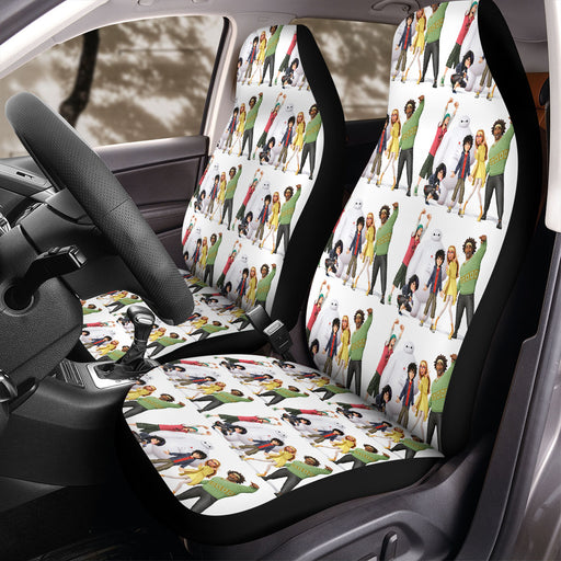 main character from big hero six movie Car Seat Covers