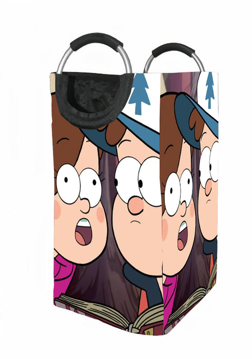 mabel and dipper gravity falls Laundry Hamper | Laundry Basket