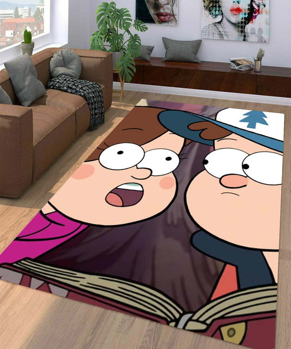 mabel and dipper gravity falls Living room carpet rugs