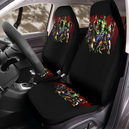 marvel and iron fist superhero Car Seat Covers