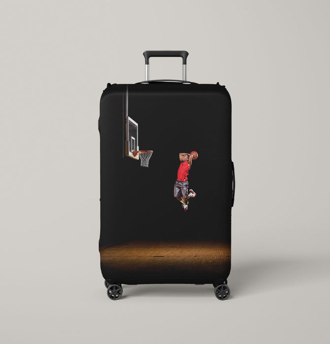 low light slam dunk Luggage Covers | Suitcase