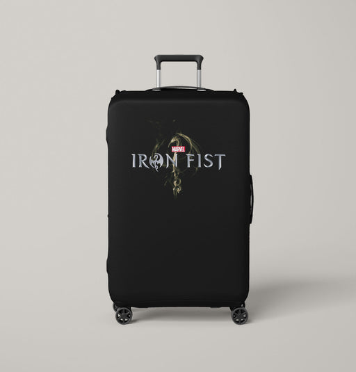 marvel studio iron fist logo Luggage Covers | Suitcase