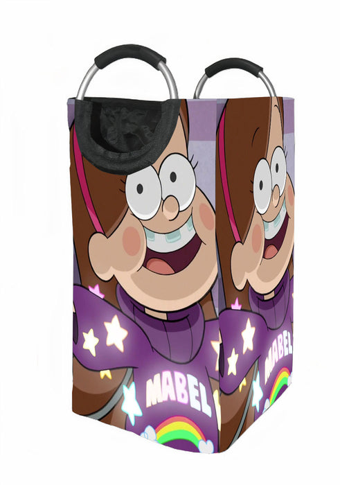 mabel glowing gravity falls Laundry Hamper | Laundry Basket