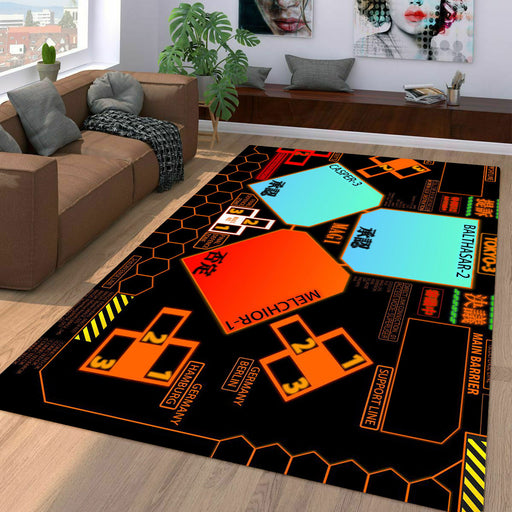 mainboard of evangelion machine system Living room carpet rugs