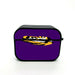 lsu tiger purple eyes football airpod case