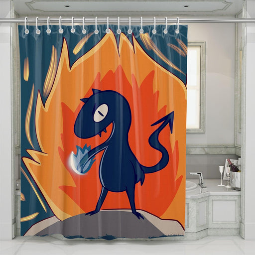 luci cute disenchantment shower curtains