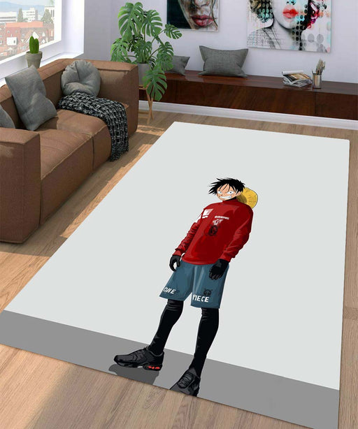 luffy hypebeast streetwear style Living room carpet rugs