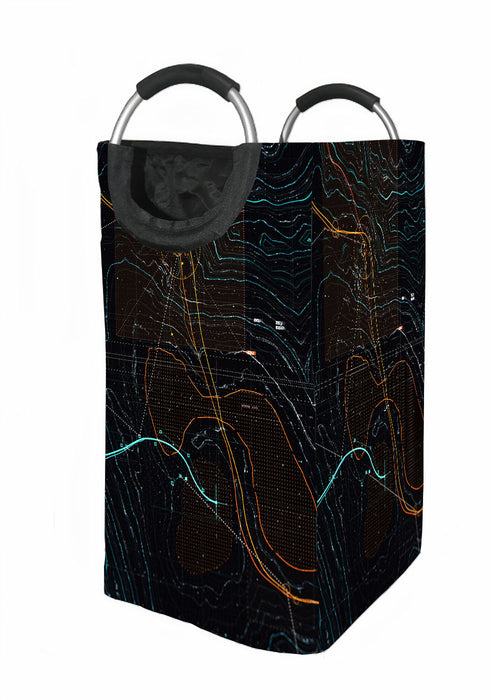 map of dark games Laundry Hamper | Laundry Basket