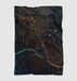 map of dark games Ultra soft fleece blanket