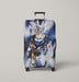 mastered ultra instinct goku Luggage Covers | Suitcase