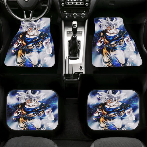 mastered ultra instinct goku Car floor mats Universal fit