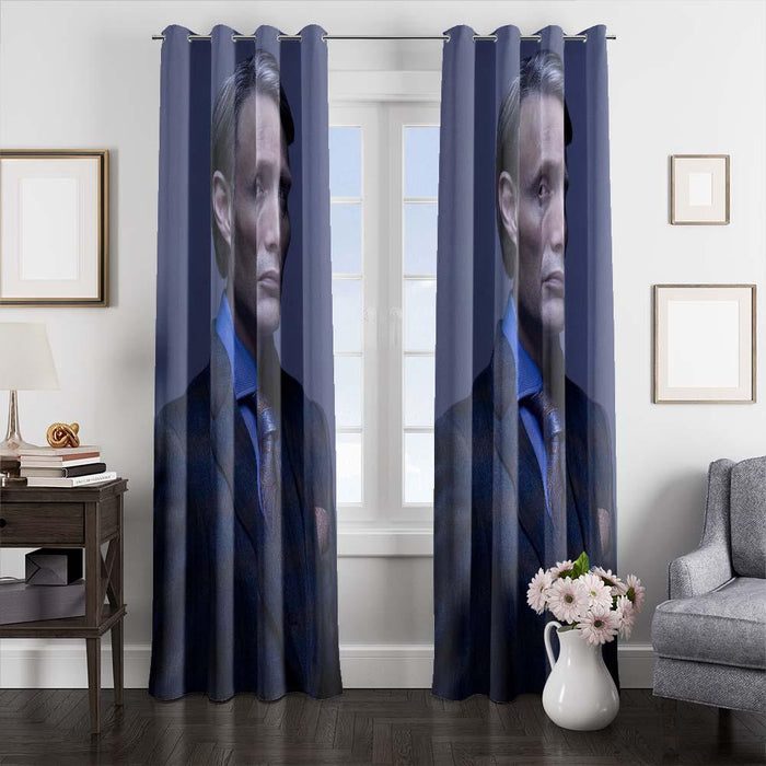 mads mikkelsen as hannibal lecter window curtains