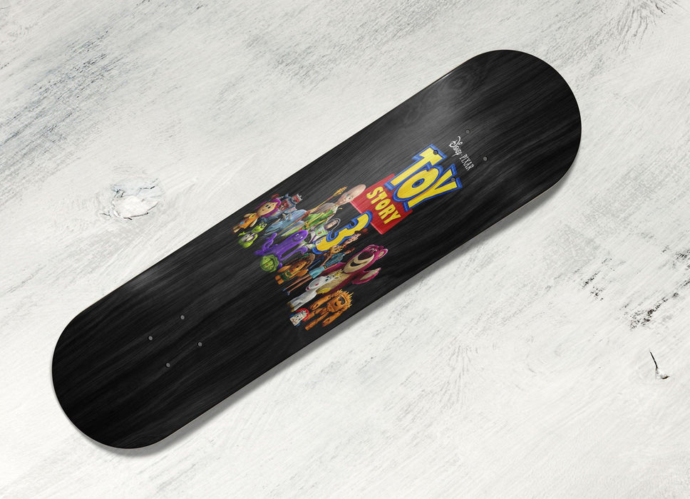 main character of toy story 3 by pixar Skateboard decks