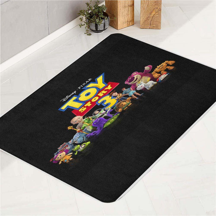 main character of toy story 3 by pixar bath rugs