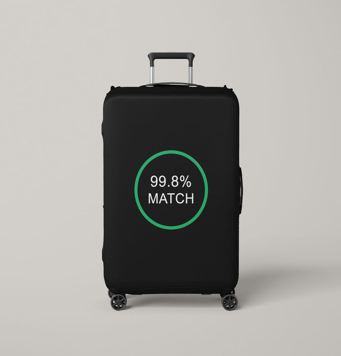 match netflix black mirror Luggage Covers | Suitcase