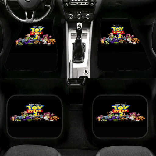 main character of toy story 3 by pixar Car floor mats Universal fit