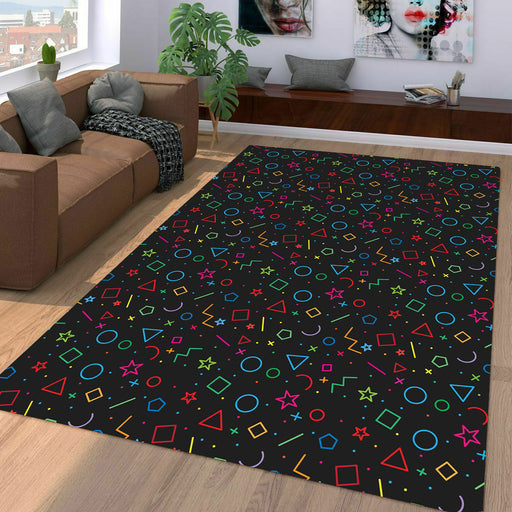 marvel dust pattern lines Living room carpet rugs