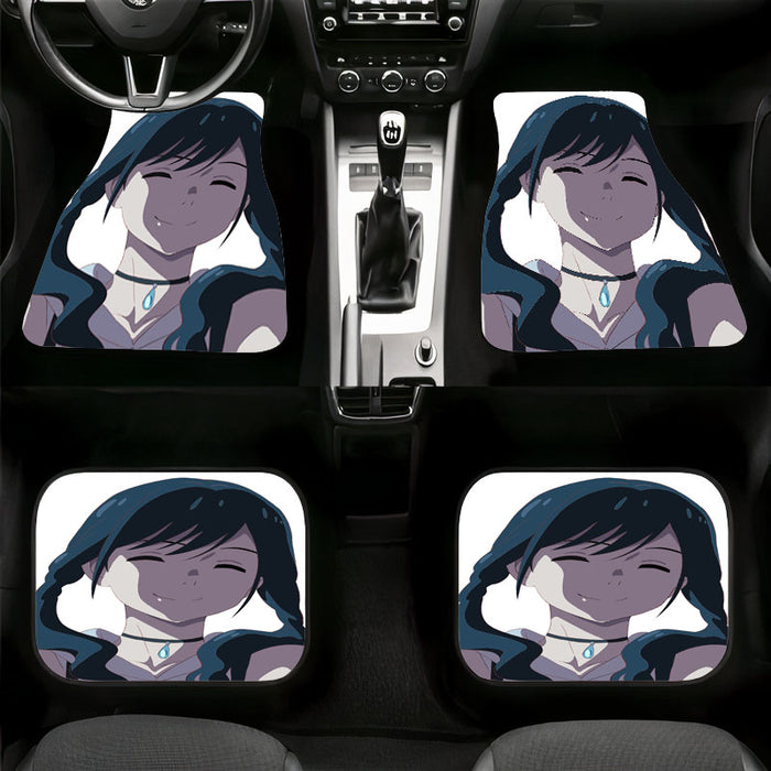 main girl weathering with you Car floor mats Universal fit