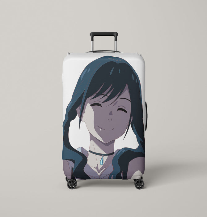 main girl weathering with you Luggage Covers | Suitcase