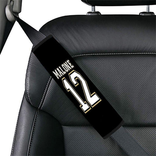 malone twelve nfl jersey Car seat belt cover - Grovycase