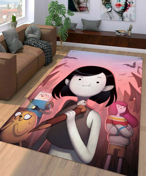 marceline cute adventure time Living room carpet rugs