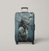 metal gear painting death stranding Luggage Covers | Suitcase