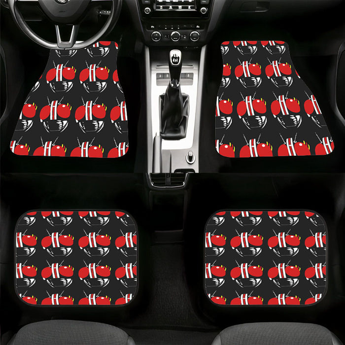 mask kamen rider japan Car floor mats Universal fit