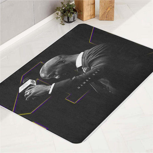 mamba out lakers bath rugs