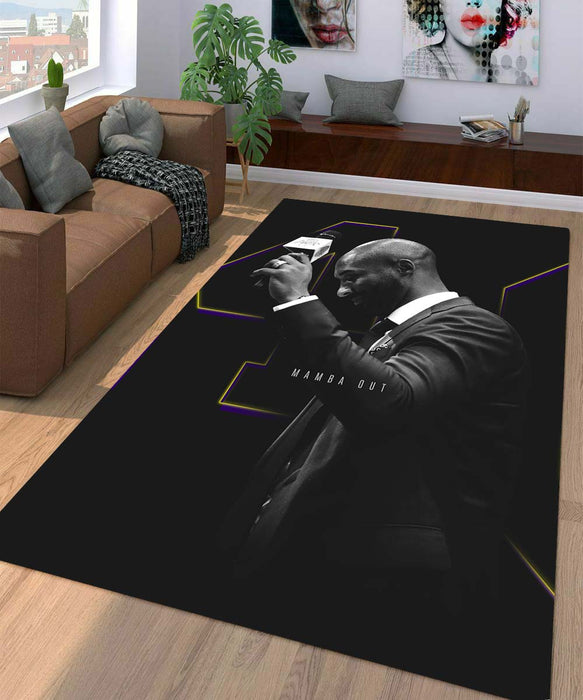 mamba out lakers Living room carpet rugs