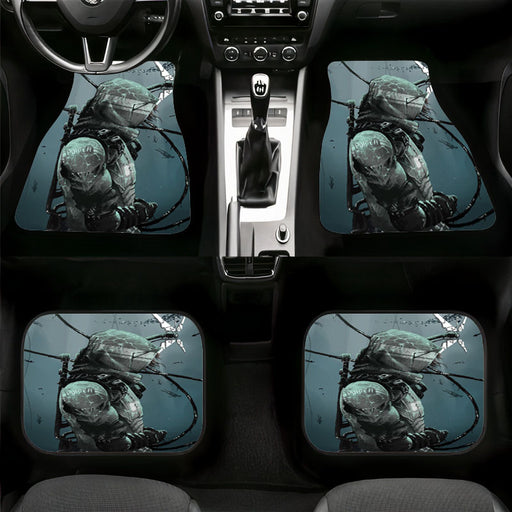 metal gear painting death stranding Car floor mats Universal fit