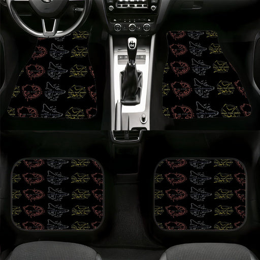 may the odds be ever in your favor mockingjay Car floor mats Universal fit