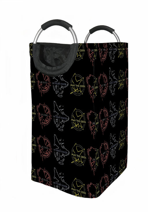 may the odds be ever in your favor mockingjay Laundry Hamper | Laundry Basket