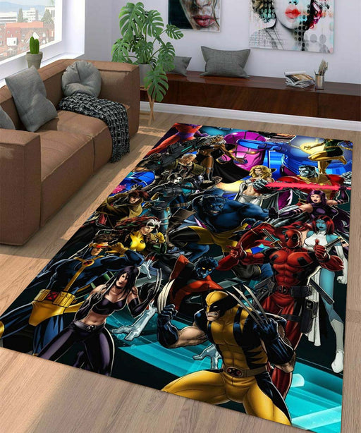 marvel comic character Living room carpet rugs