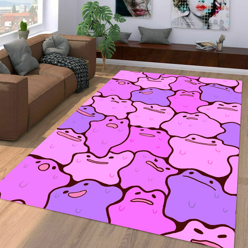 melted species of pokemon Living room carpet rugs