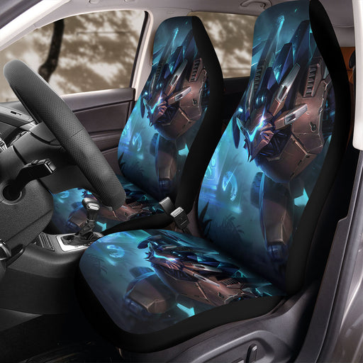 metal robot league of legends Car Seat Covers