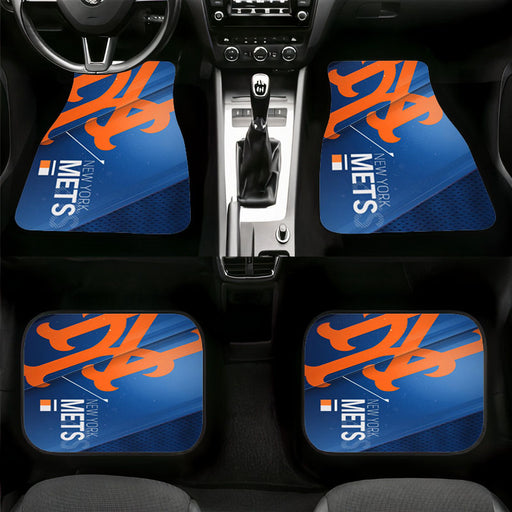 metal uniform new york mets Car floor mats Universal fit