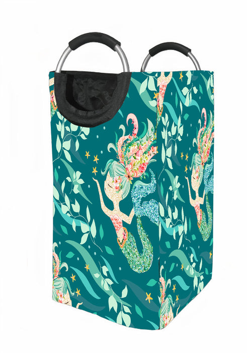 mermaid cartoon pattern Laundry Hamper | Laundry Basket