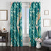 mermaid cartoon pattern window Curtain