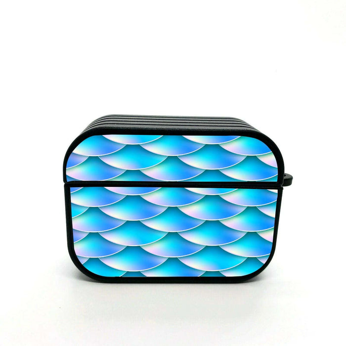 mermaid tail holographic airpods case