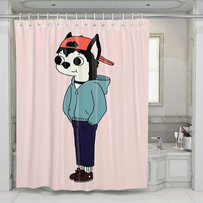 max summer camp island shower curtains