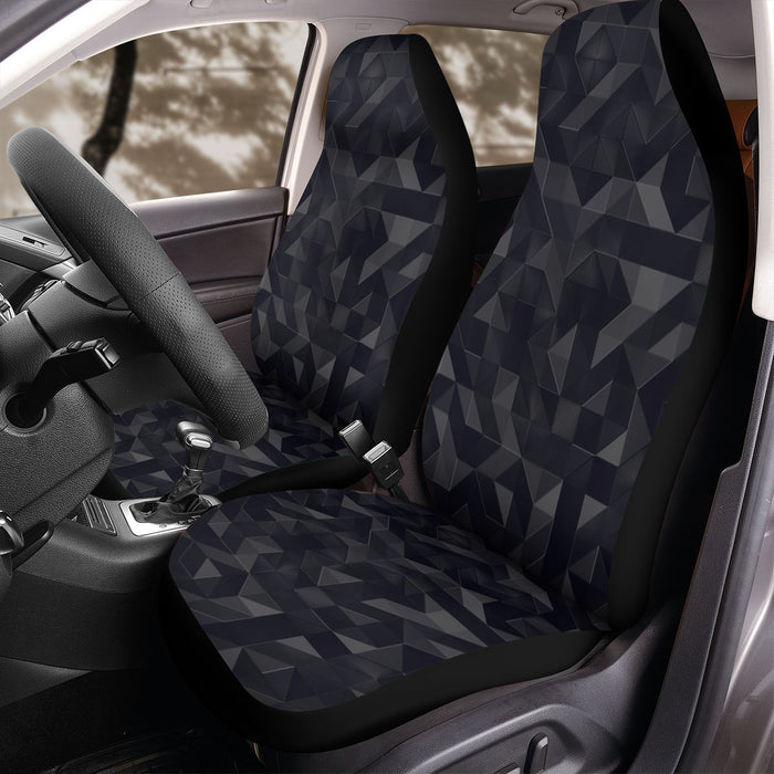 metal abstract dark material Car Seat Covers