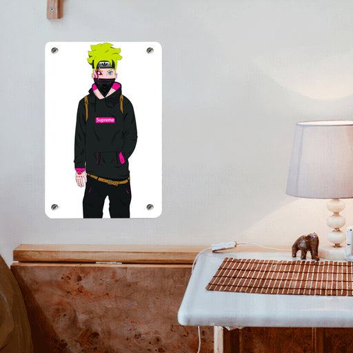 masking naruto hypebeast Poster Metal print wall art