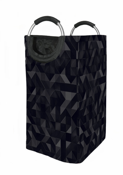 metal abstract dark material Laundry Hamper | Laundry Basket