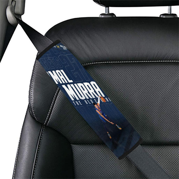 metal iron man Car seat belt cover