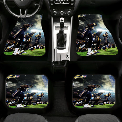 match nfl america Car floor mats Universal fit